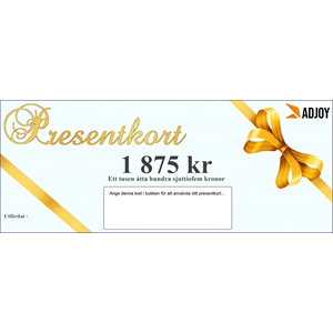Presentkort 1875 kr