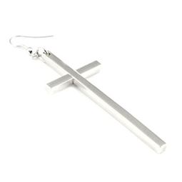 Örhängen - Amaze Cross Earring Silver