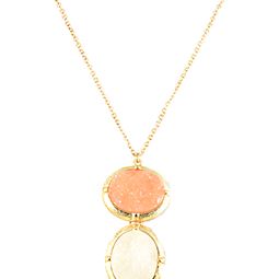 Halsband - Glimmer Coral Gold Necklace Halsband - Glimmer Coral Gold Necklace