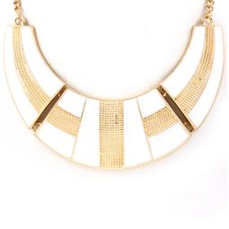 Halsband - Control White Collar Necklace Halsband - Control White Collar Necklace