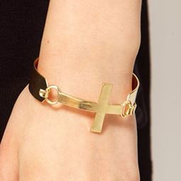 Armband - Cross Lance Gold Bracelet