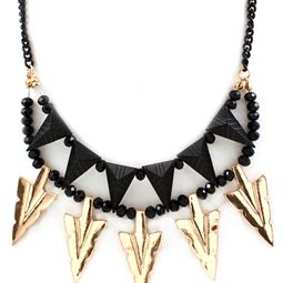 Halsband - Black Rivet Gold Neklace Halsband - Black Rivet Gold Neklace