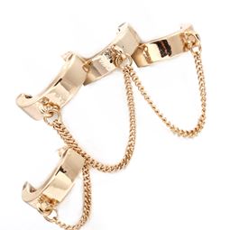 Ringar - Chain It Connected Rings Gold Ringar - Chain It Connected Rings Gold