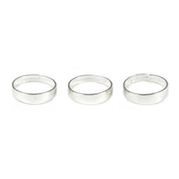 Ringar - Blank Three Silver Rings Ringar - Blank Three Silver Rings