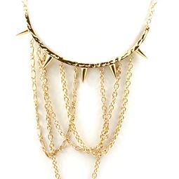 Halsband - Chain Rivet Gold Necklace Halsband - Chain Rivet Gold Necklace