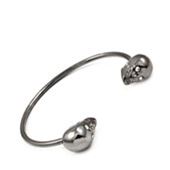 Armband - Iconic Black Skull Bracelet