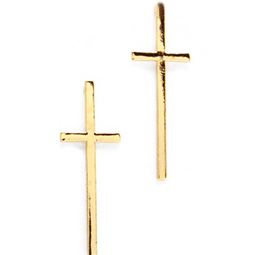 Örhängen - Golden Cross Stud Earring Gold Örhängen - Golden Cross Stud Earring Gold