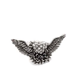 Ringar - Heart and Wings Silver Ring Ringar - Heart and Wings Silver Ring