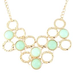 Halsband - Golden Mint Fall Necklace Halsband - Golden Mint Fall Necklace
