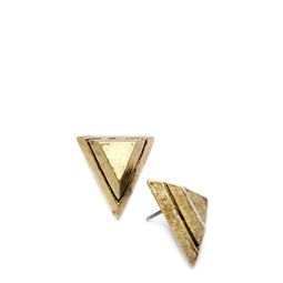 Örhängen - Line Triangle Earring Gold Örhängen - Line Triangle Earring Gold