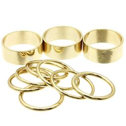 Ringar - Grand Mix Ten Rings Gold Ringar - Grand Mix Ten Rings Gold