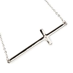Halsband - Simply Cross Silver Necklace Halsband - Simply Cross Silver Necklace