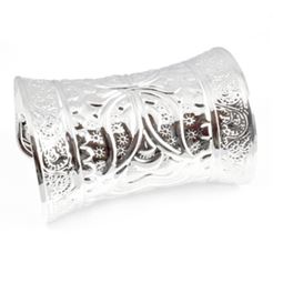 Armband - Shimmer Cuff Silver Bracelet