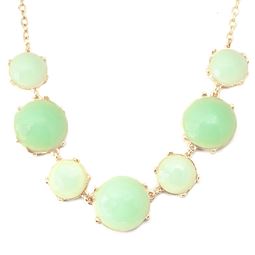 Halsband - Mint Stone Gold Necklace Halsband - Mint Stone Gold Necklace