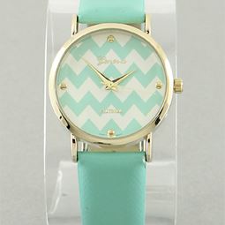 Klockor - Zig Zag Mint Color Watch